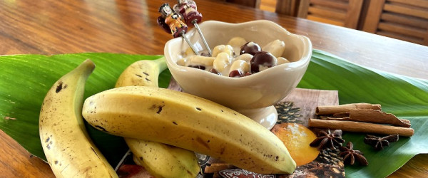 Easy banana salad