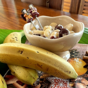 Easy banana salad