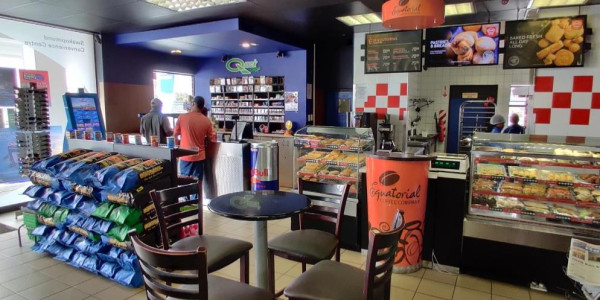 Engen service station business for sale