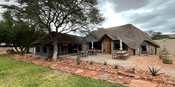 A majestic Lodge, situated only 130km from Windhoek & 70km from Hosea Kutaku International Airport.