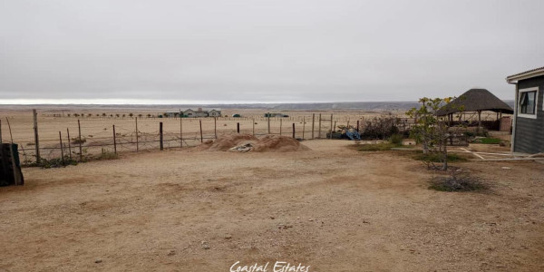 Swakopmund River Plot with Spectacular Moon Landscape Views