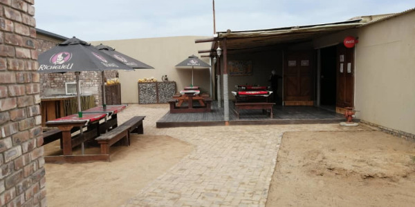 CAMPSITE / SELF CATERING / STORAGE SPACE FOR SALE HENTIES BAY – NAMIBIA