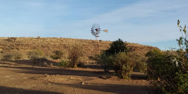 Farm in the South of Namibia, well established infrastructure and sufficient grazing.  Two farmhouses, outbuildings and staff accomodation