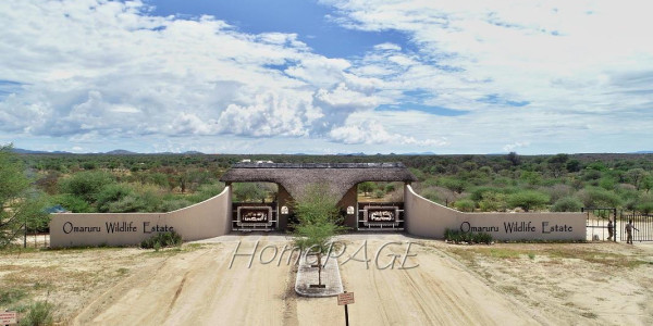 Omaruru Wildlife Estate, Omaruru.  Vacant Smallholding is for Sale