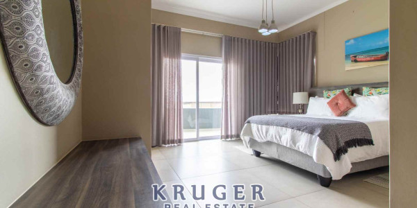 Sophisticated fully furnished ultra-modern apartment for sale in Swakopmund with sea views!