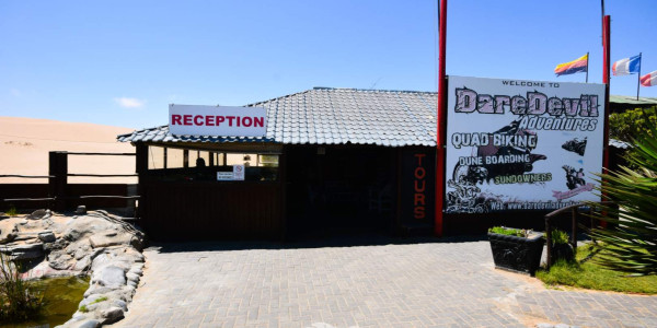 The kind of business that thrives at the coast of Namibia!