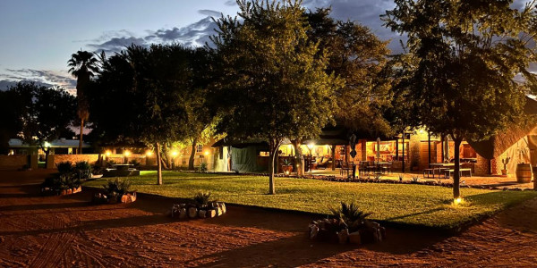 A majestic Lodge, situated only 130km from Windhoek & 70km from Hosea Kutaku International Airport.