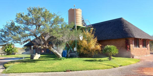 Agents Marlene, Leon and Jan presents this property, 30 km from Okahandja on the B2-road.