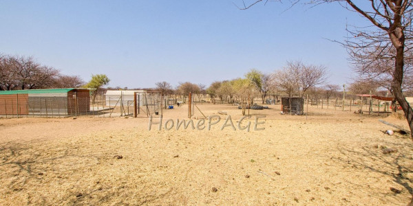 Otjozondjupa Region, Okahandja area:  26.7 Ha Smallholding is for sale