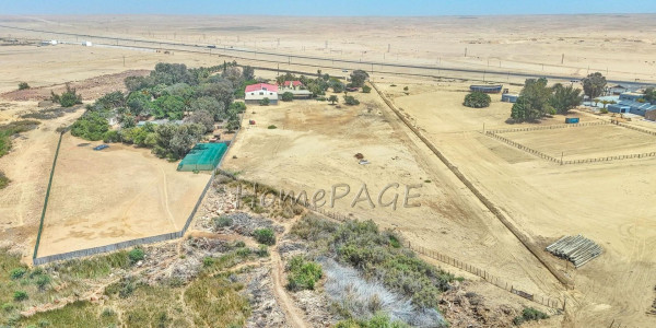 Swakopmund River Plots, Swakopmund:  Riverside plot WITH BUSINESS RIGHTS is for Sale