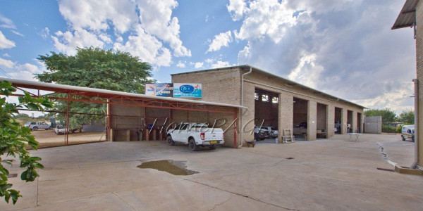 Otjiwarongo:  Industrial Property WITH LOADS OF POTENTIAL is for sale