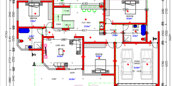 Spectacular 5 Bedroom, 4 Bathroom, 2 Garages and study being built in Ext 14 Swakopmund!!