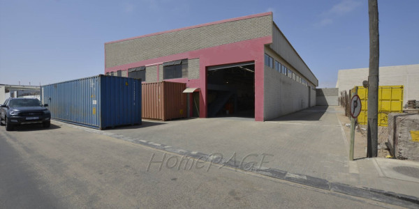 Light Industrial Area, Walvis Bay:  Large Warehouse with office space is for sale