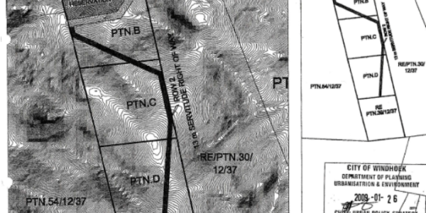 Nubuamis Brakwater 25HA Plot for N$2,150,000