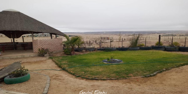 Swakopmund River Plot with Spectacular Moon Landscape Views