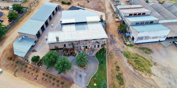 Otjiwarongo:  Industrial Property WITH LOADS OF POTENTIAL is for sale