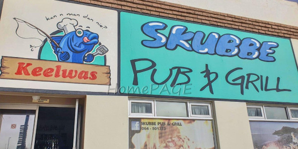 Retail Building and Running Concern, Henties Bay:  SKUBBE BAR IS FOR SALE