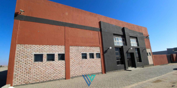 Large free-standing Warehouse with offices for sale in the new Industrial area of Swakopmund.