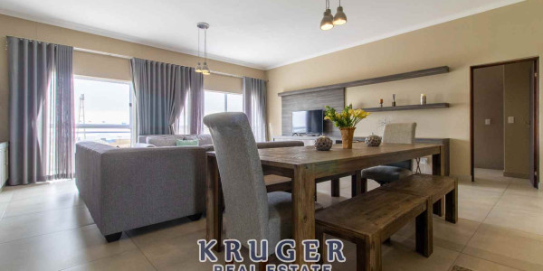 Sophisticated fully furnished ultra-modern apartment for sale in Swakopmund with sea views!