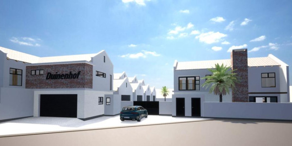 2 Bedroom duplex townhouse  development with only 8 units.