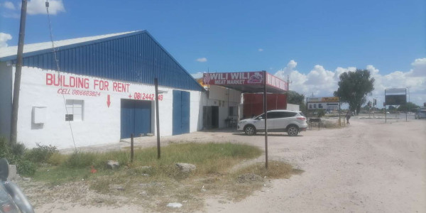 Warehouse / Business Plot For Sale - Prime Location - Oshakati Main  Road -