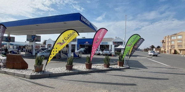 Engen service station business for sale