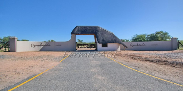Ozombanda Nature Estate, Okahandja:   Lifestyle property is for sale