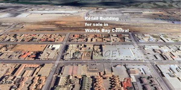 Central Walvis Bay:  RETAIL BUILDING WITH EXCELLENT TENTANTS for sale