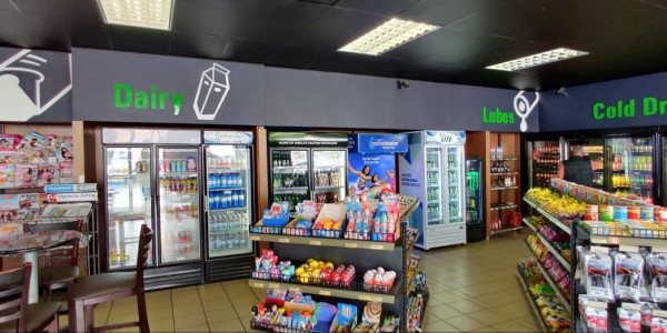 Engen service station business for sale