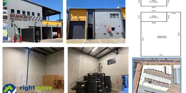 Double Volume Warehouse for sale.